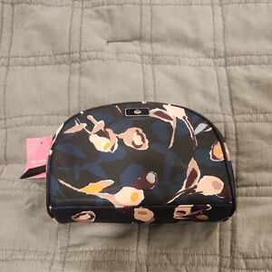 Kate Spade Black and Pink Floral Travel Bag